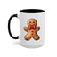 Christmas Mug - Smiling Gingerbread Man