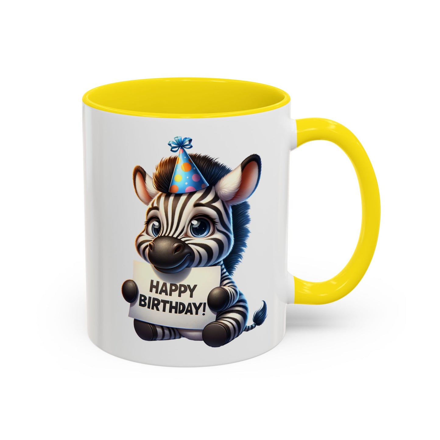 Birthday Mug - Zebra Clipart