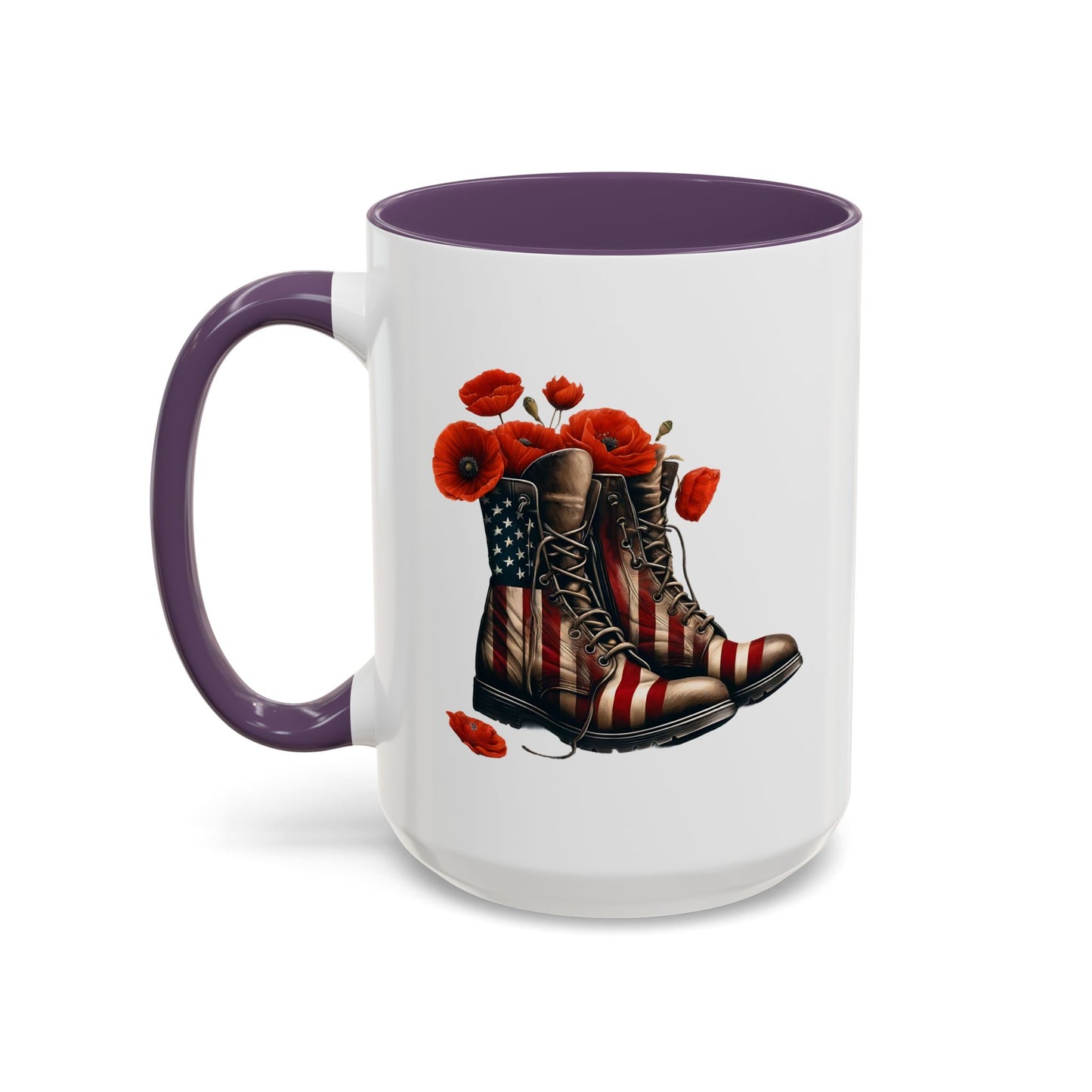 4th of July Mug - Fallen Soldier Boots