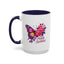 Birthday Mug - Butterfly Flowers