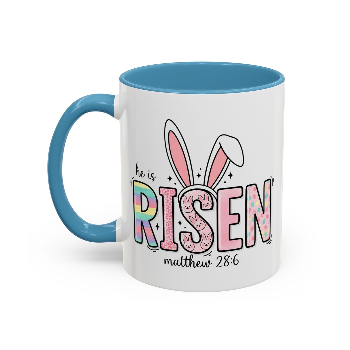 Easter Mug - He Is Risen Bunny