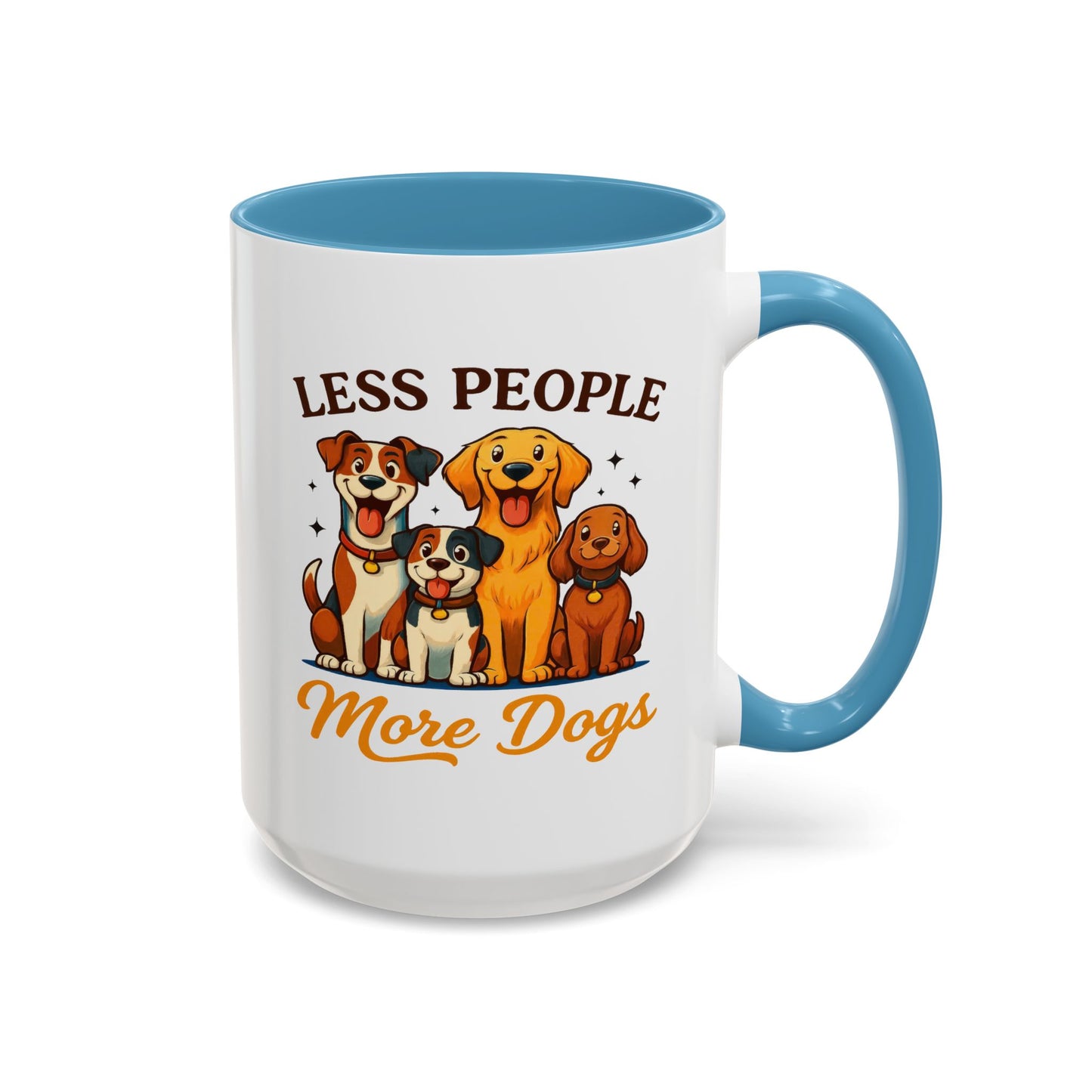 Animal Mug - Less People More Dogs