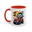 Halloween Mug - Driving Vampire