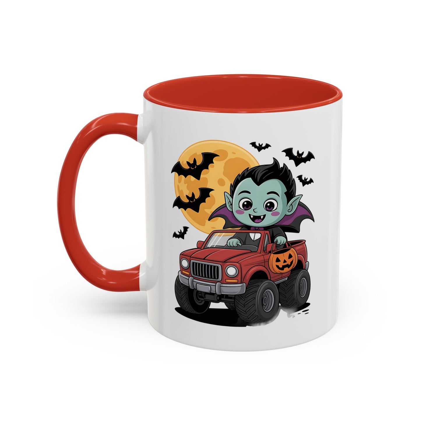 Halloween Mug - Driving Vampire