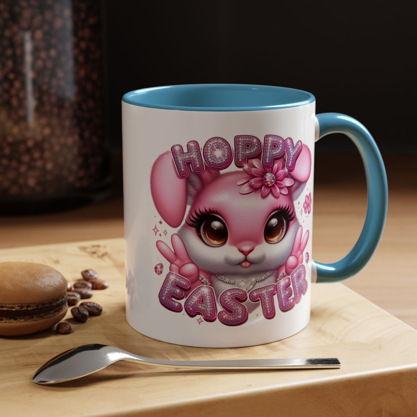 Easter Mug - Rhinestone Bunny