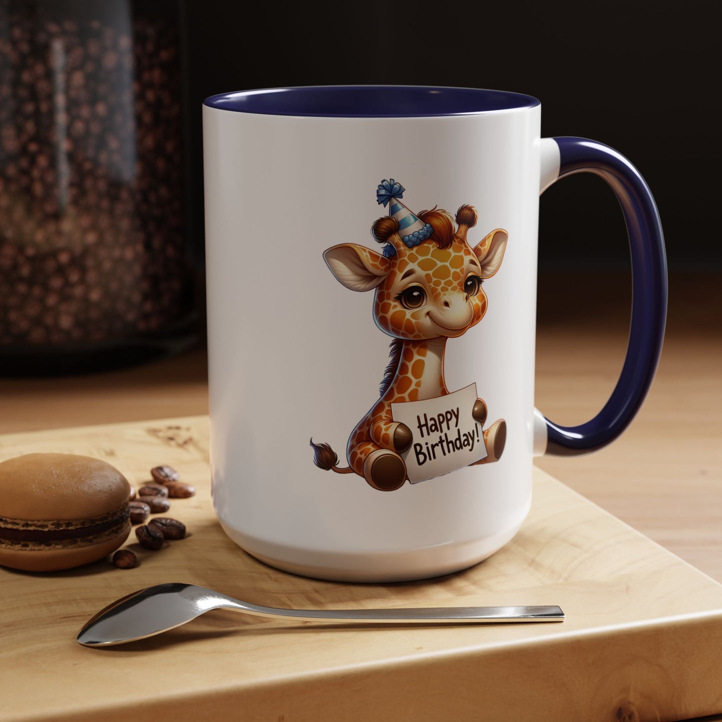 Birthday Mug - Giraffe Clipart