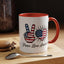 4th of July Mug - Peace Love America
