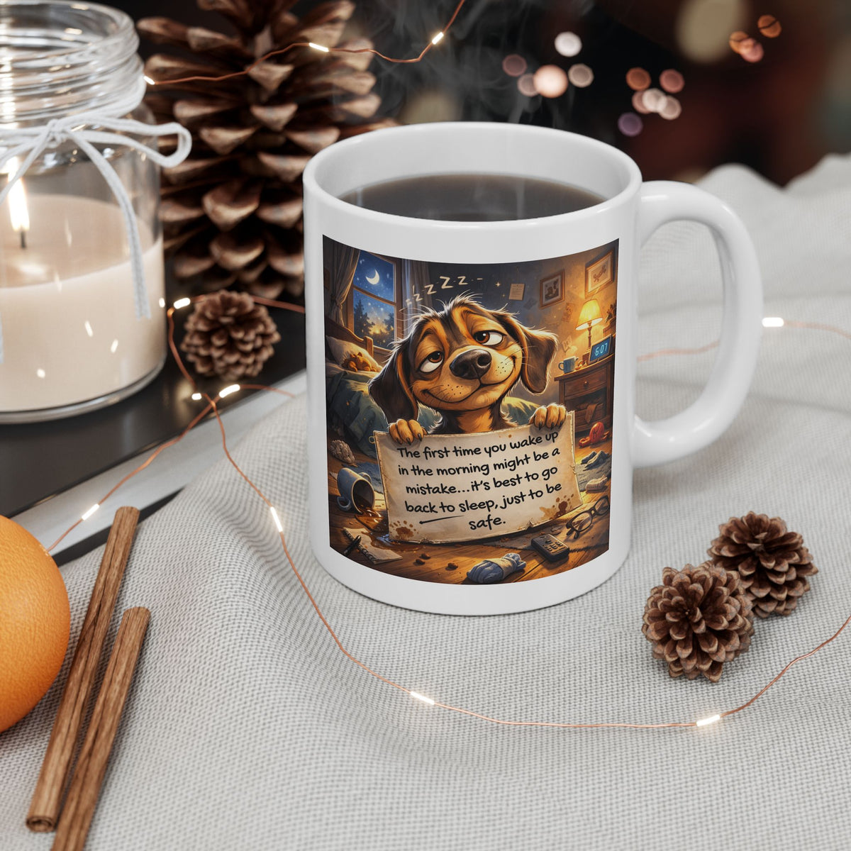 Animal Mug - The First Time You Wake Up