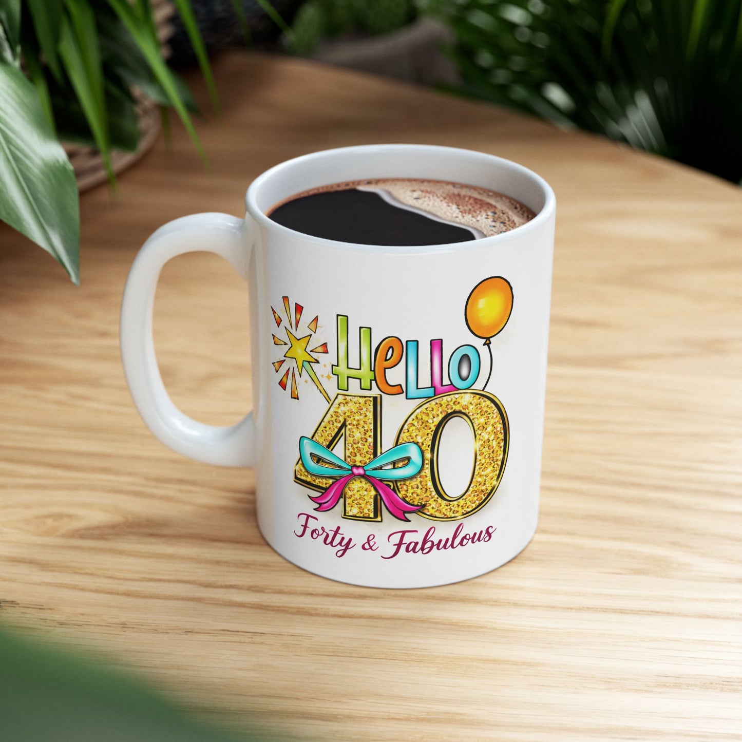 Birthday Mug - Hello 40