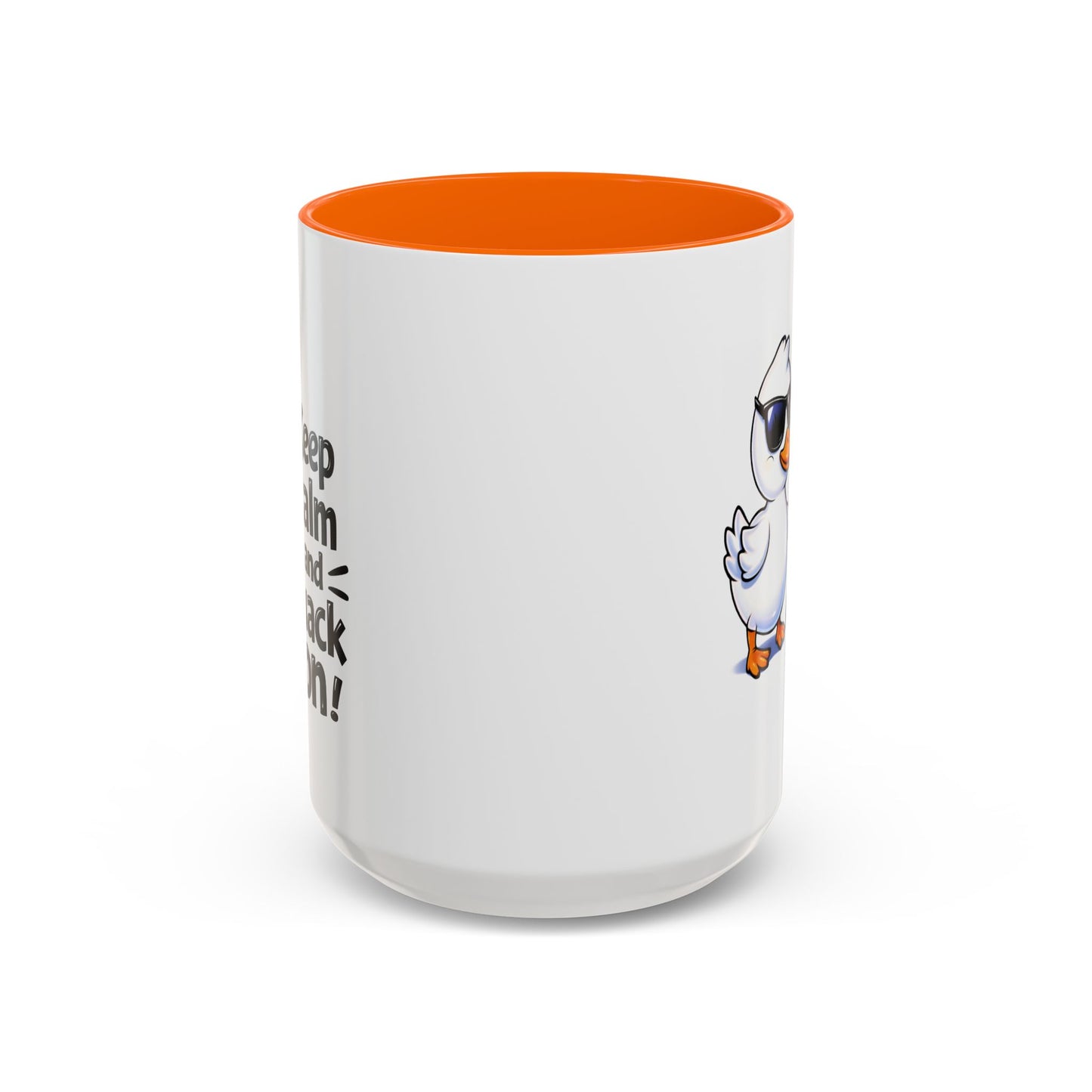 Wellness Mug - Keep Calm And Quack On