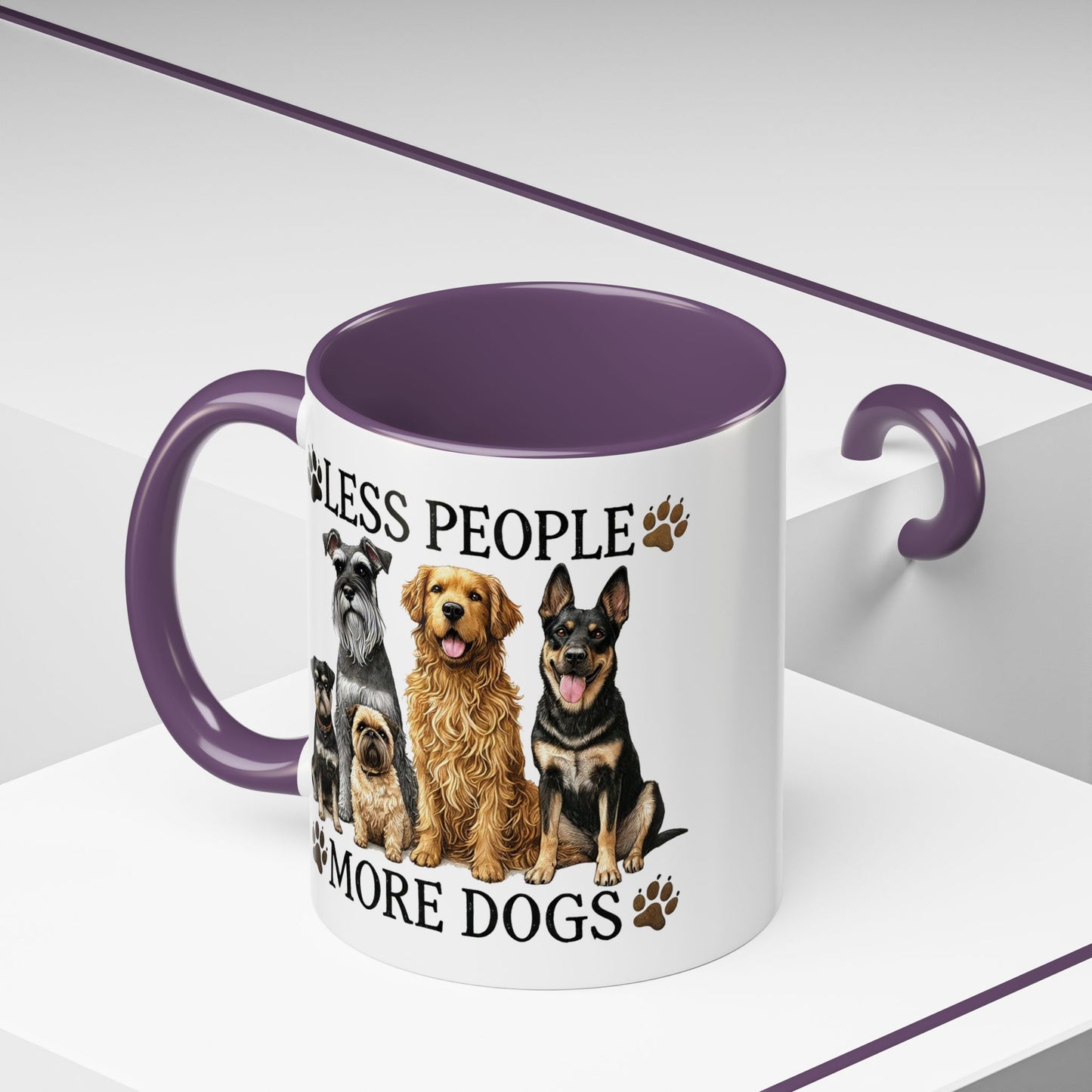 Animal Mug - Less People More Dogs