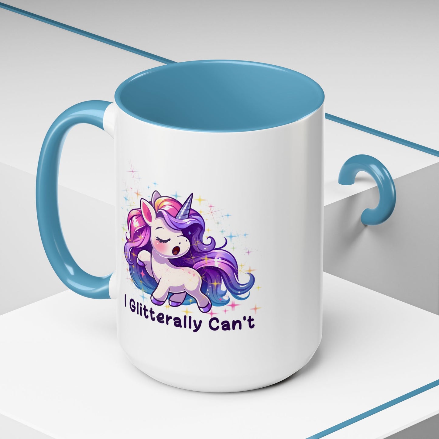 Humor Mug - I Glitterally Can't