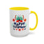 Birthday Mug - Butterfly Flowers