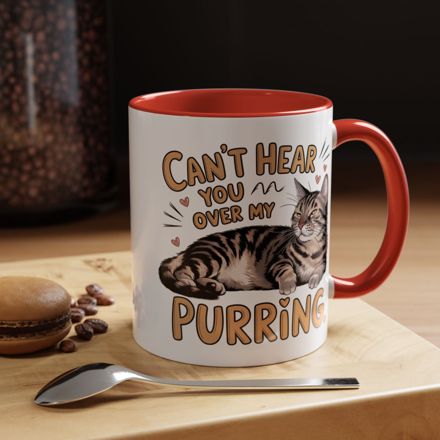 Animal Mug - Can't Hear You Over My Purring