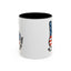 4th of July Mug - All American Girl Peace Sign