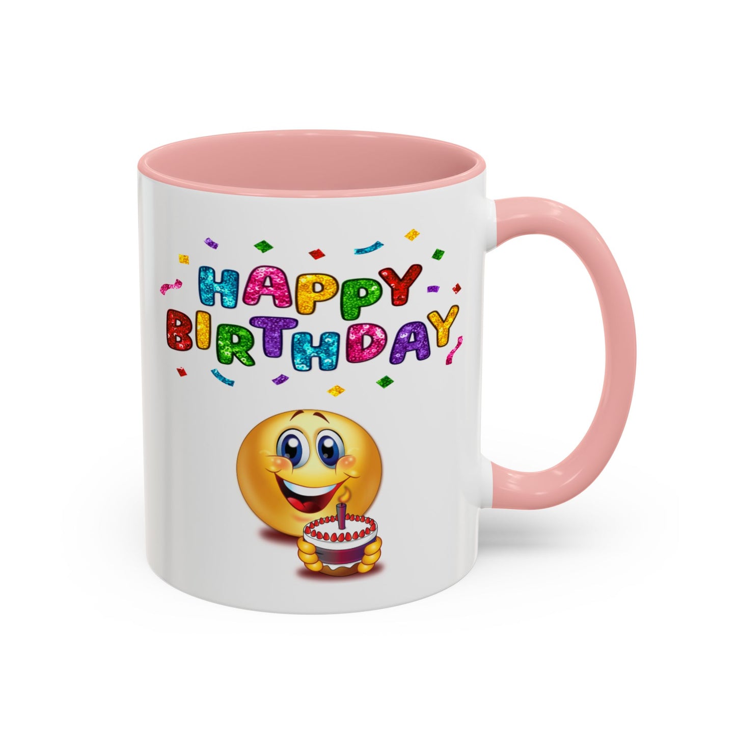 Birthday Mug - Happy Birthday Emoji