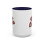 Christmas Mug - Merry Christmas Red & Black Baseball Text