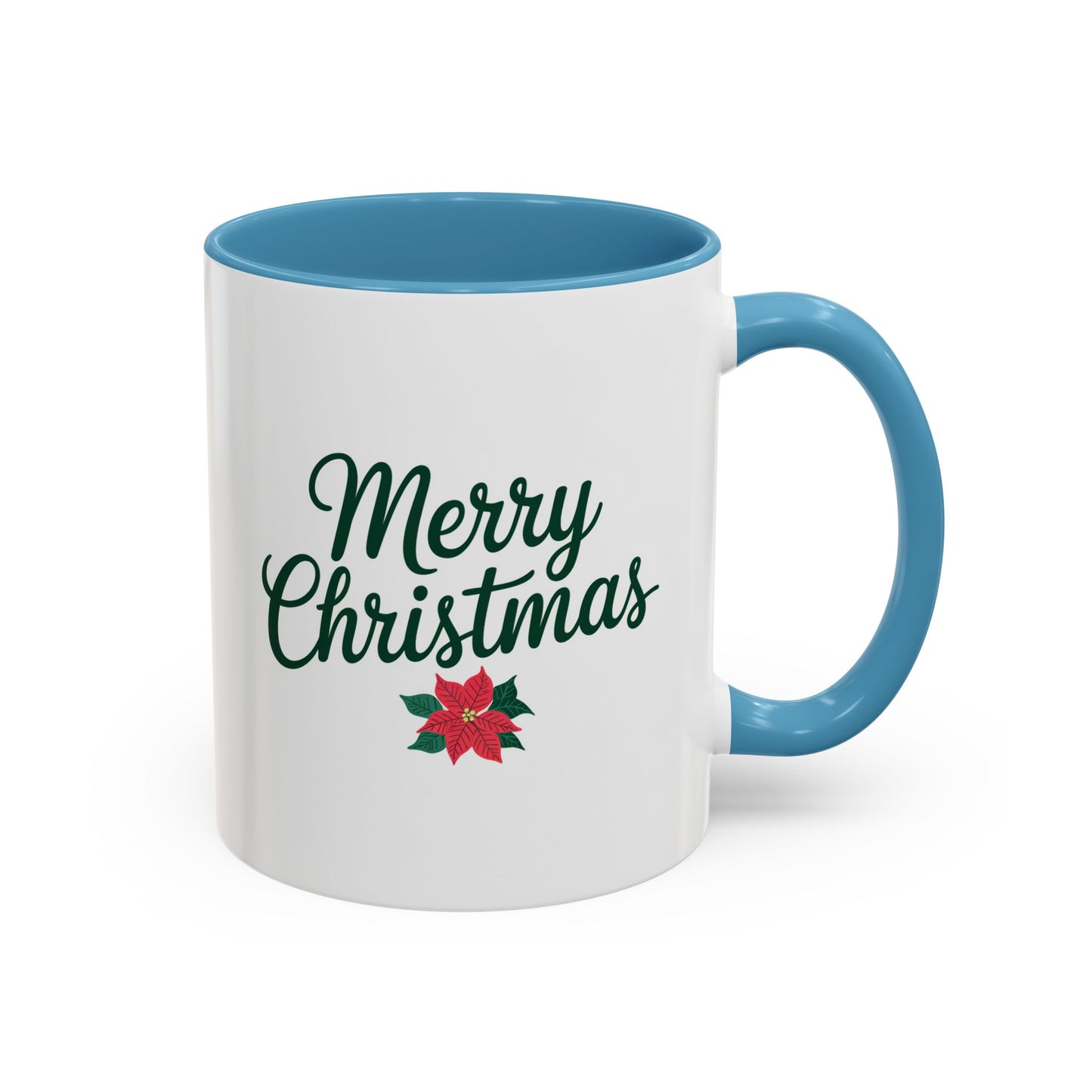 Christmas Mug - Merry Christmas Green Text