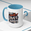 Adult Mug - Works Out But
