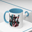 4th of July Mug - Skeleton with American Flag