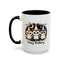 Birthday Mug - Happy Birthday Owls