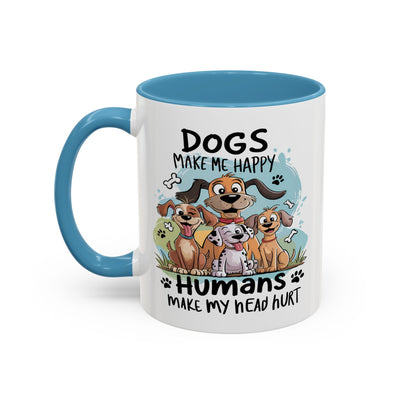 Animal Mug - Dogs Make Me Happy