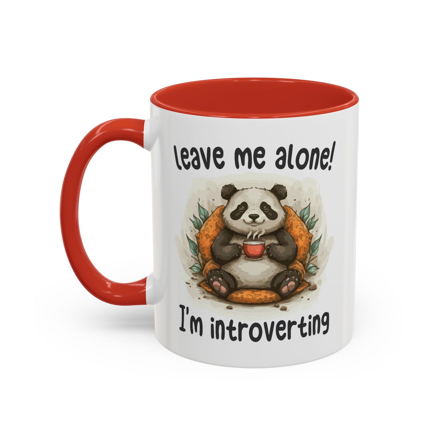 Humor Mug - Leave Me Alone I'm Introverting
