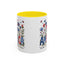 4th of July Mug - Floral America Patriotic