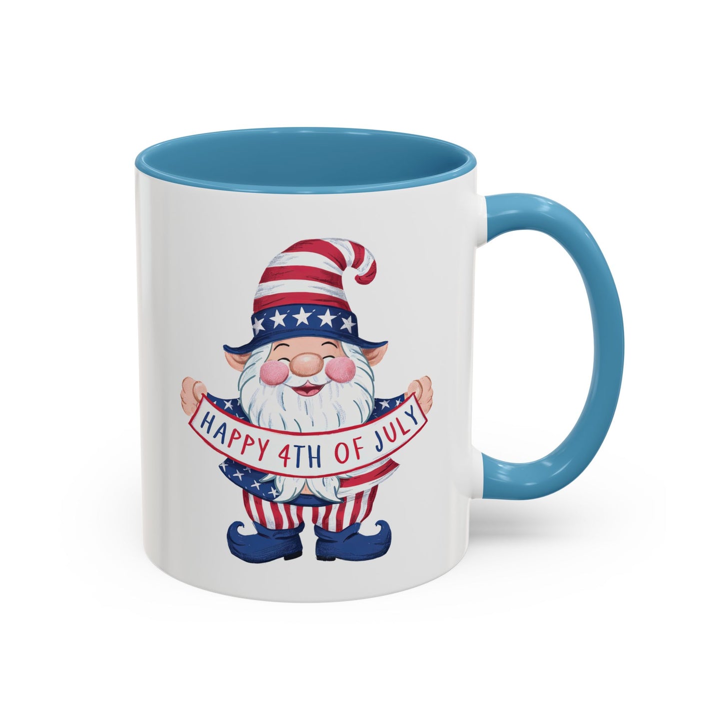4th of July Mug - American Gnome 13