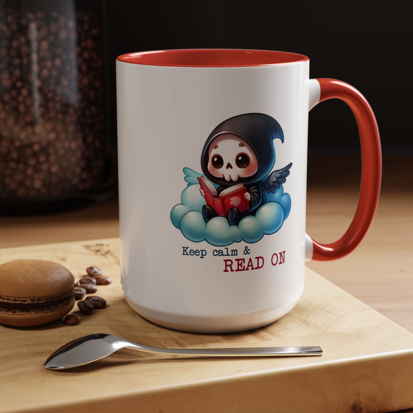 Wellness Mug - Keep Calm And Read On