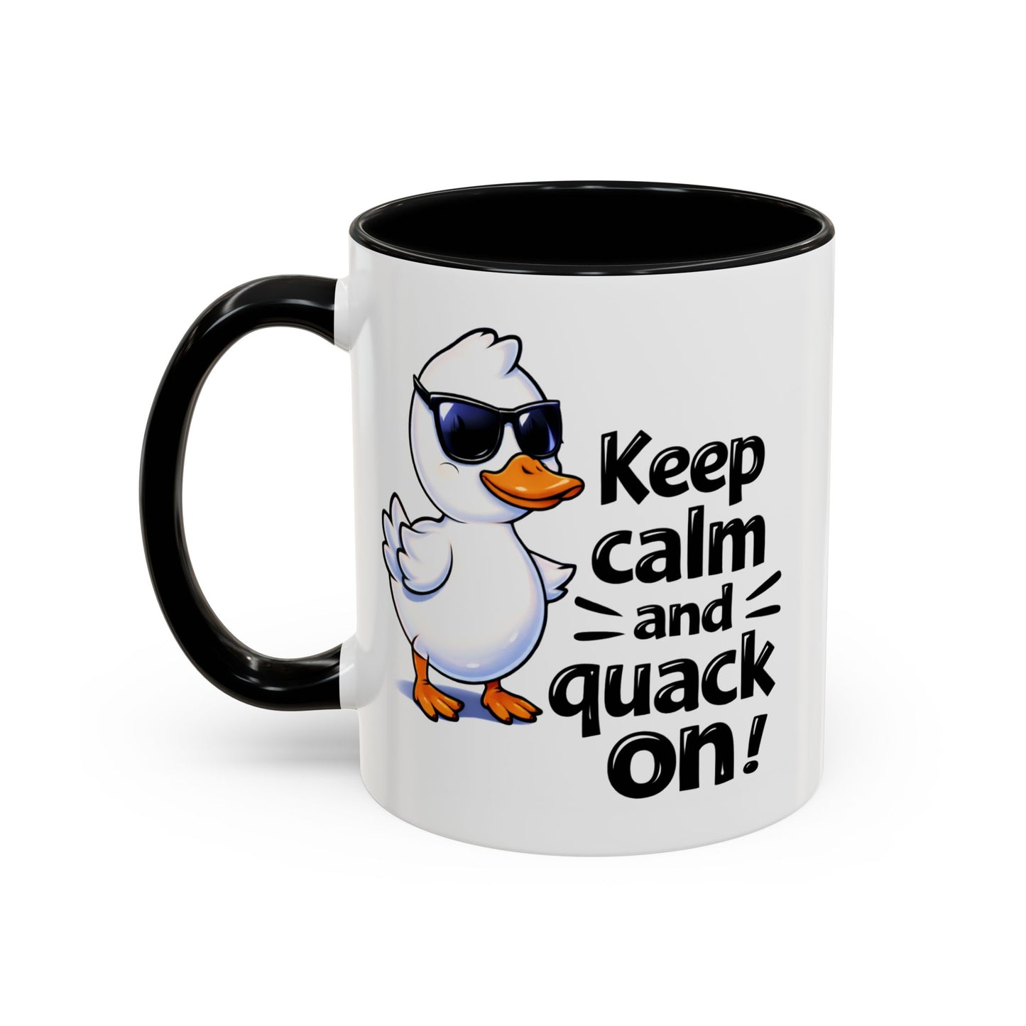 Wellness Mug - Keep Calm And Quack On