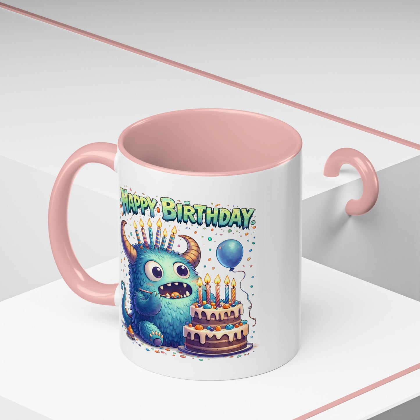 Birthday Mug - Monster Cake