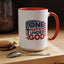 Religious Mug - One Nation Flag Cross