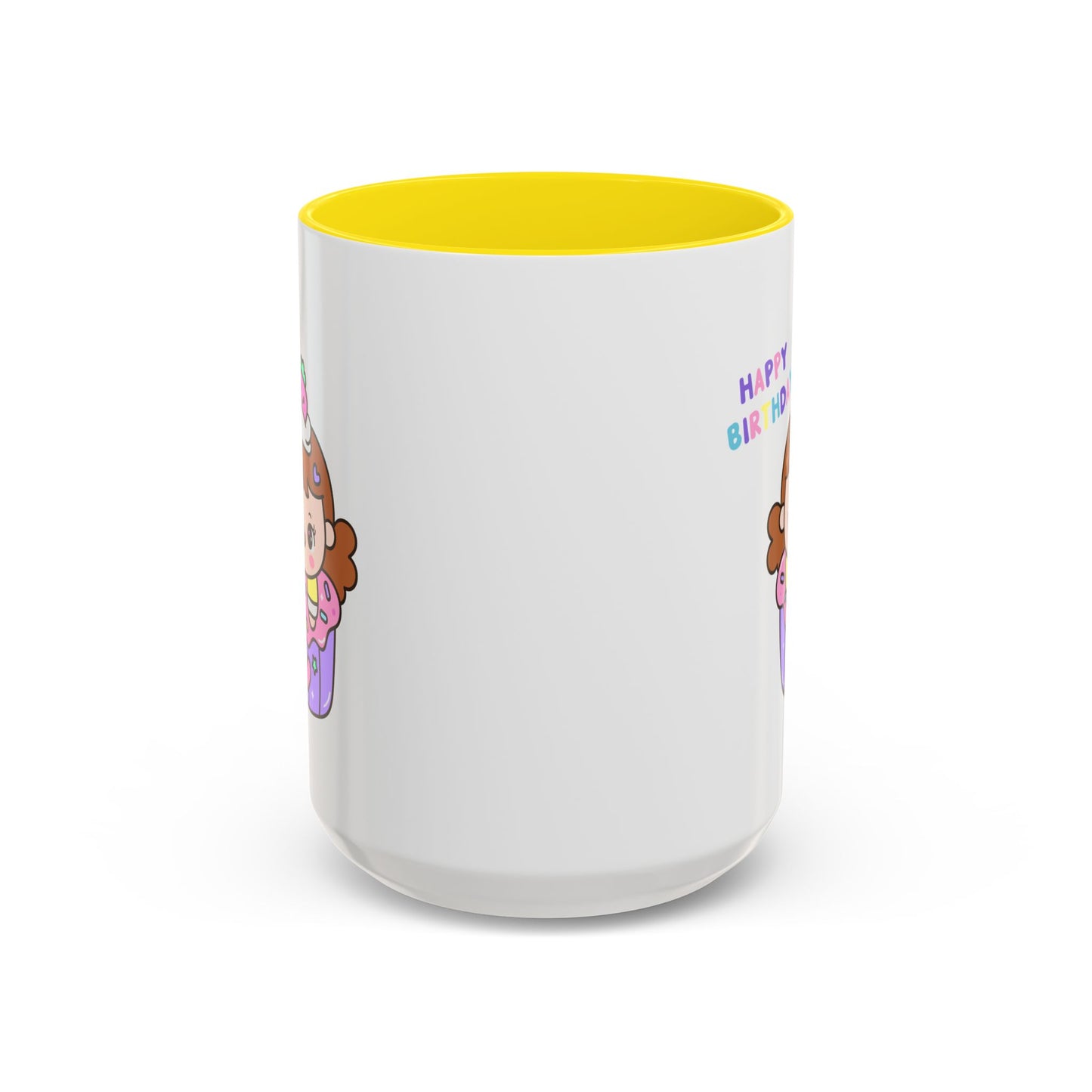 Birthday Mug - Cute Girl Cupcake