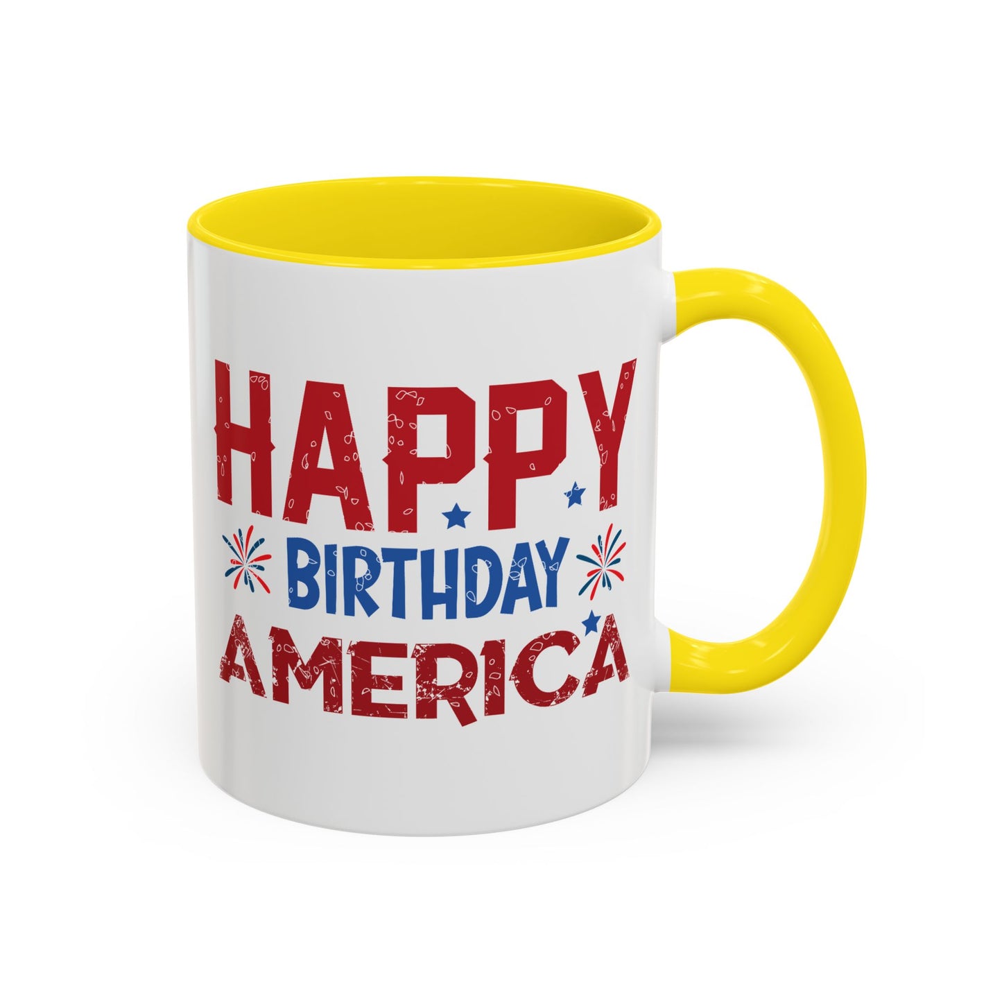 4th of July Mug - Happy Birthday America Celebrations
