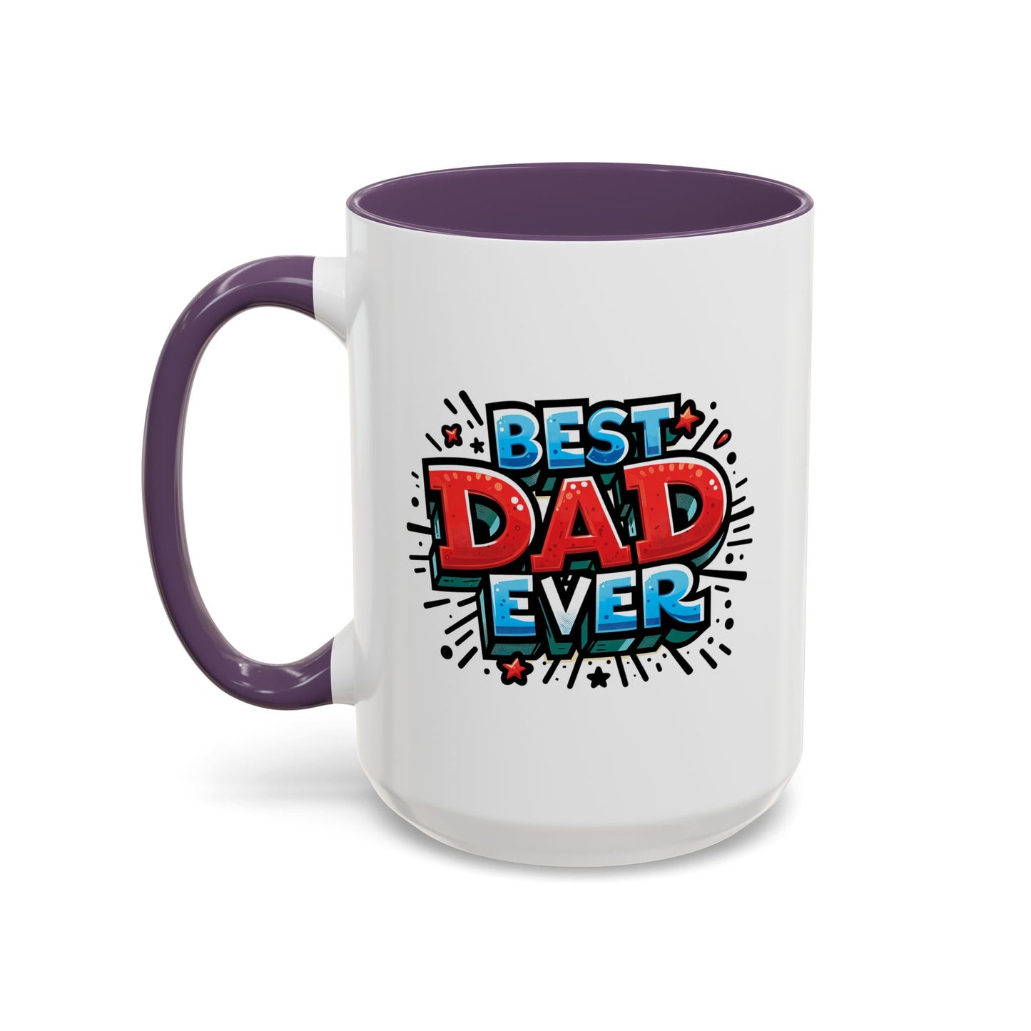 Father's Day Mug - Best Dad Ever Grafitti