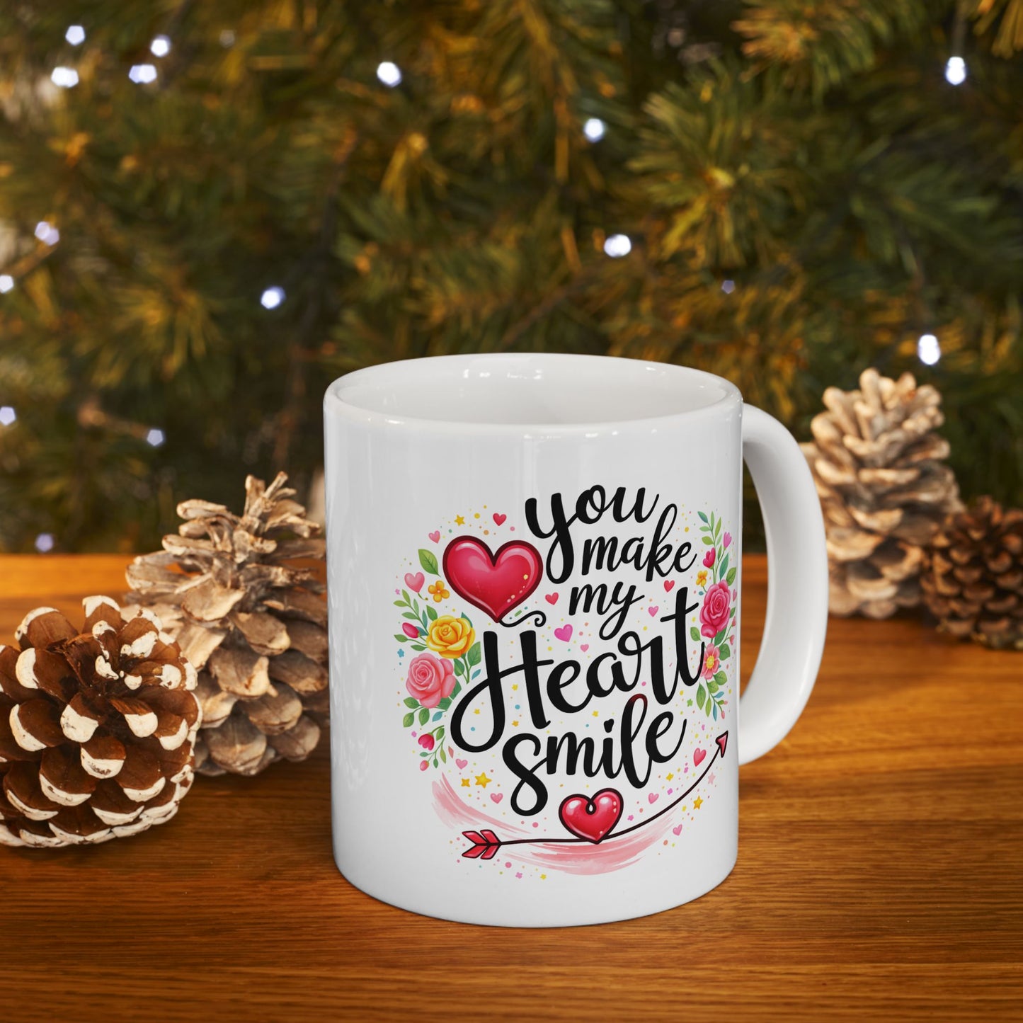 Anniversary Mug - You Make My Heart Smile