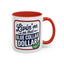 Humor Mug - Living on That Blue Collar Dollar