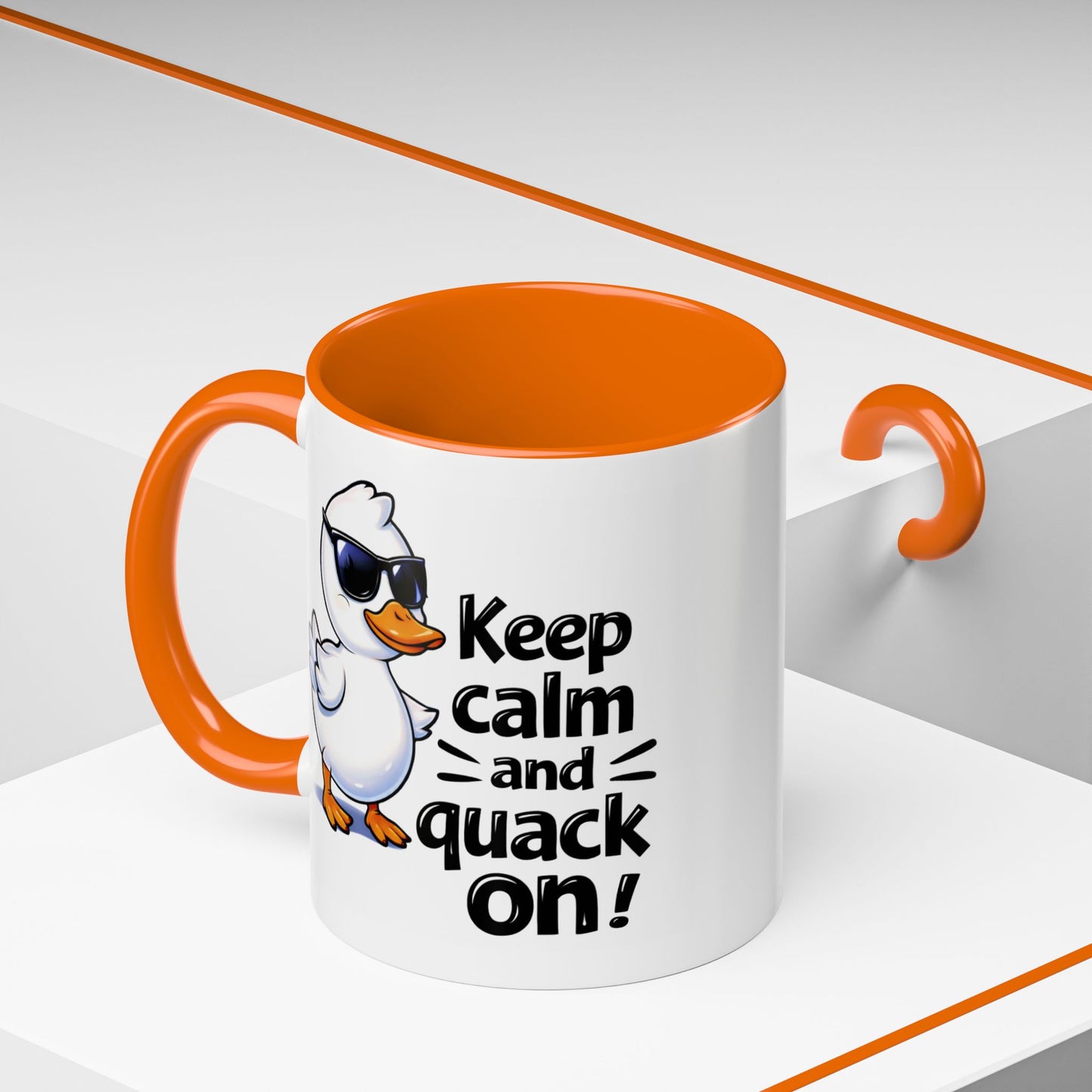 Wellness Mug - Keep Calm And Quack On