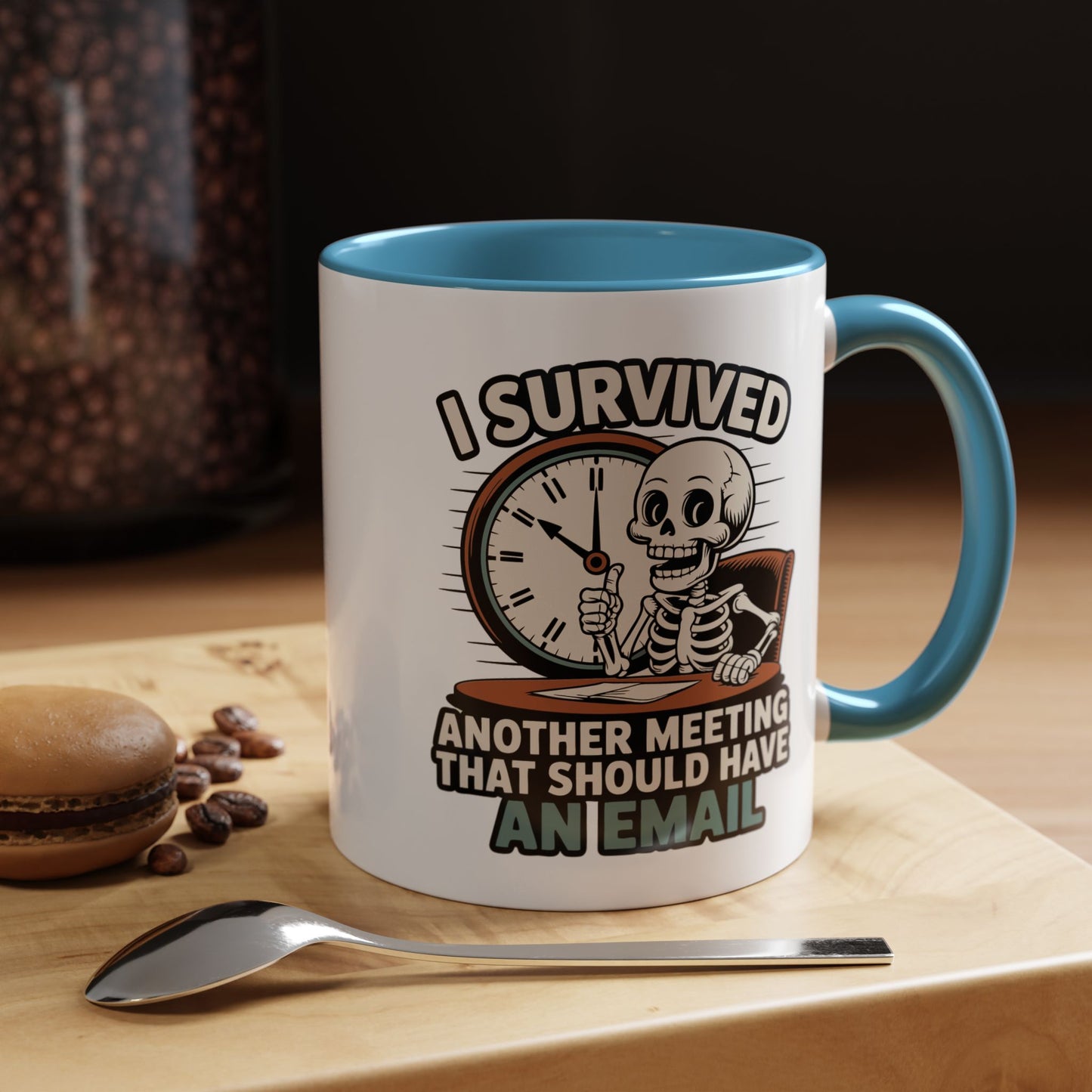 Office Mug - I Survived Another Meeting