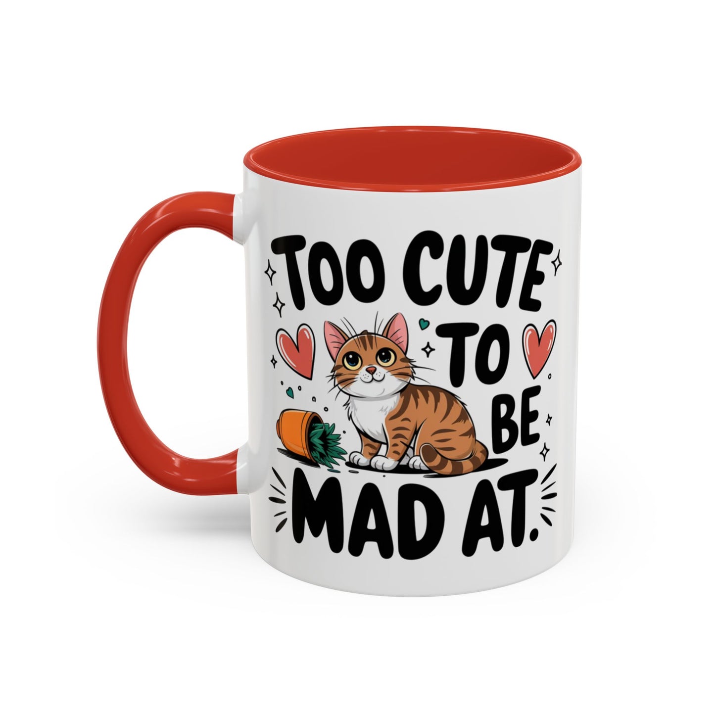 Animal Mug - Too Cute To Be Mad At