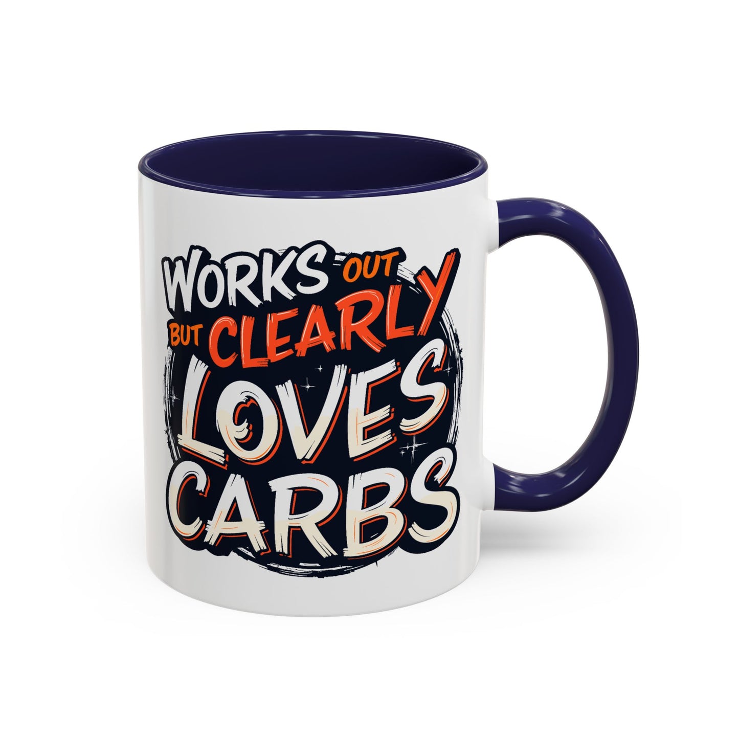 Adult Mug - Works Out But