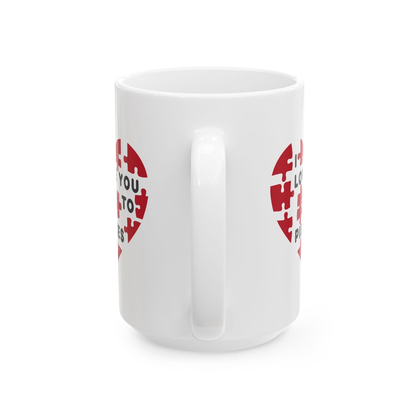 Anniversary Mug - I love You to Pieces Puzzle