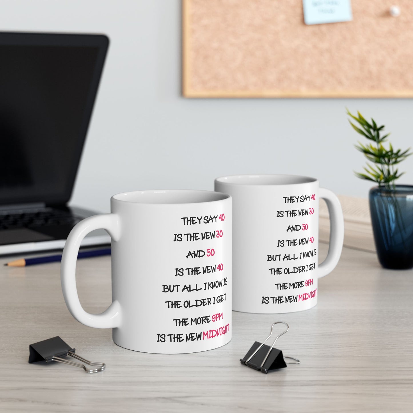 Birthday Mug - They Say 40 is the New 30