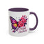Birthday Mug - Butterfly Flowers