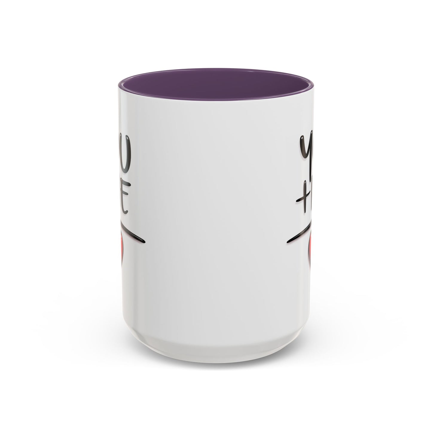 Anniversary Mug - You and Me Red Heart