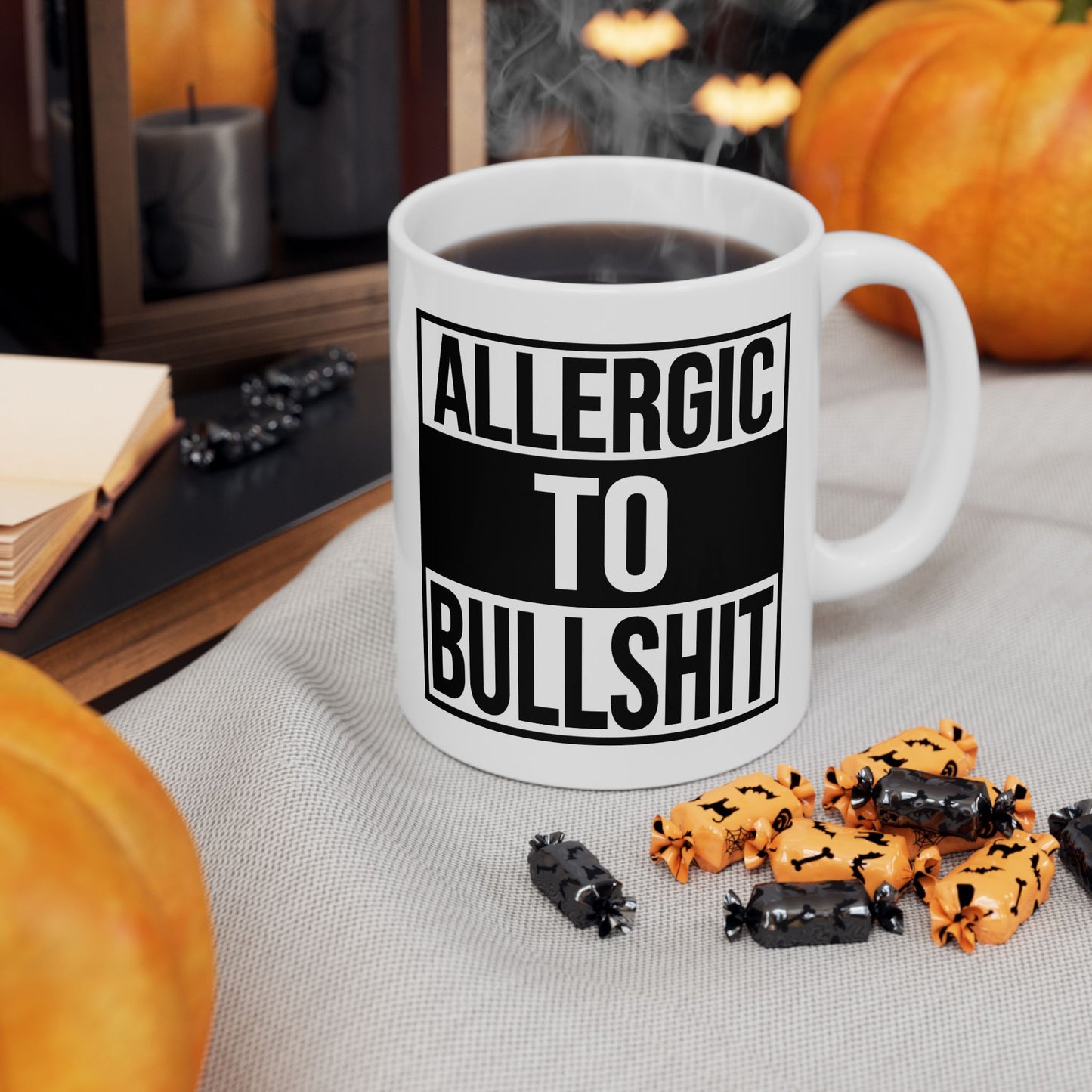 Adult Mug - Allergic To Bullshit