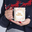 Birthday Mug - Happy Birthday Floral Circle