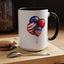 4th of July Mug - American Balloons