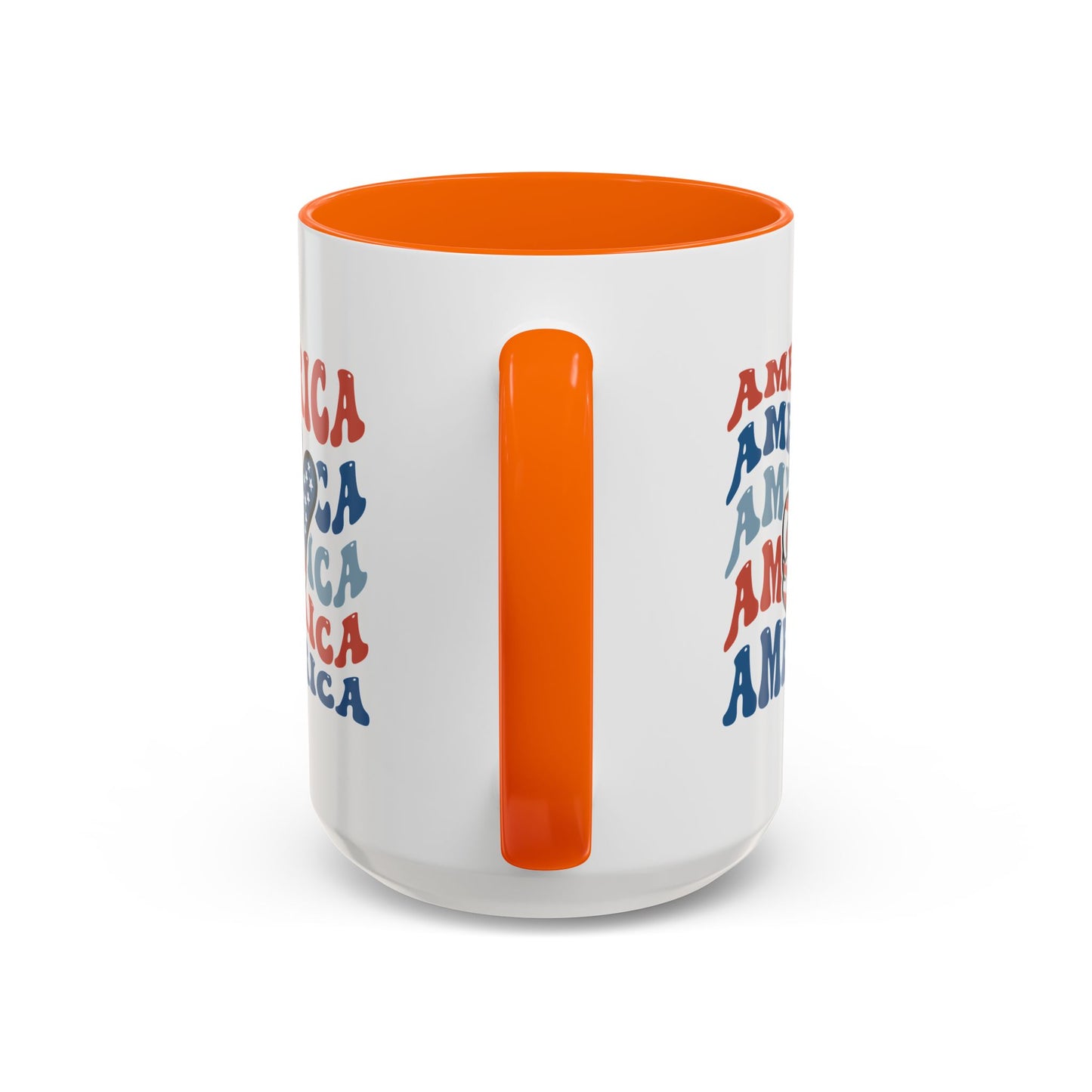 4th of July Mug - America peace Sign